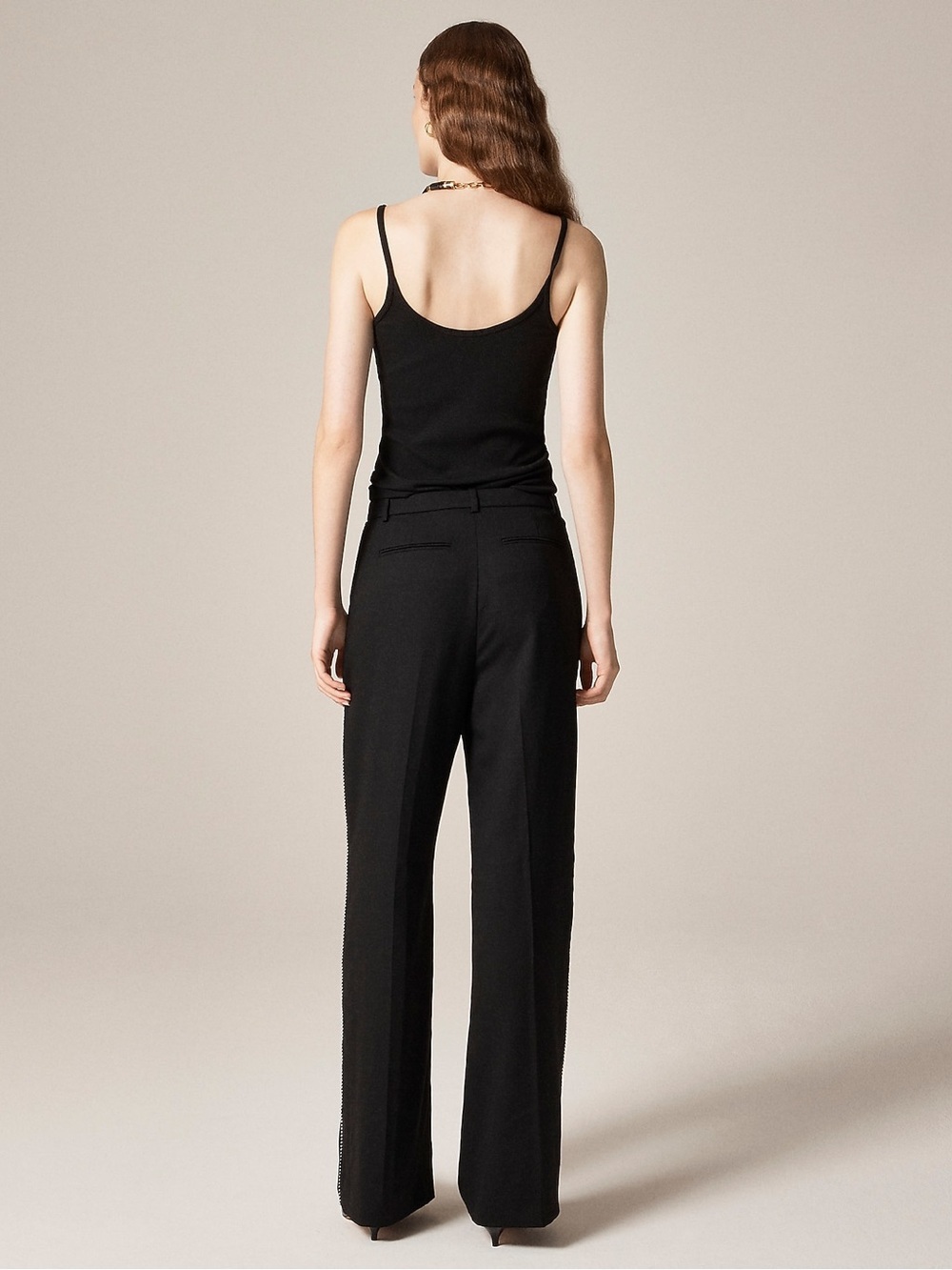 J.Crew Collection Essential Wide-Leg Pant in Italian City Wool Blend - Picture 9 of 9